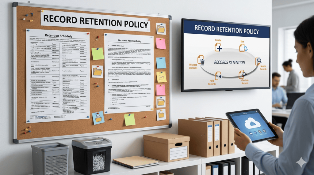 Policy For Record Retention