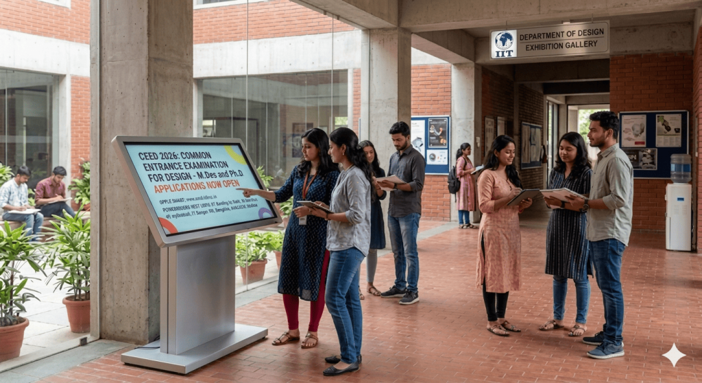 CEED 2026 Applications Open for M.Des & Ph.D Admissions at IIT and Design Institutes 2