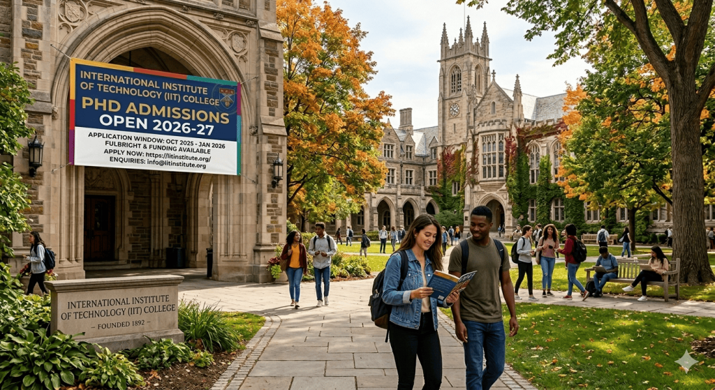PhD Admissions Open 2026-27