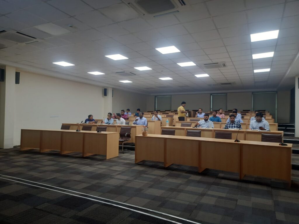 Ims training at electric Loco shed roulkela odissa